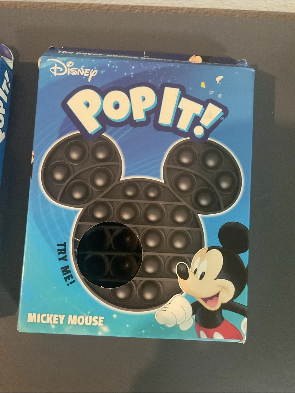Disney Pop It! Bubble Fidget Toys - Blue and Black